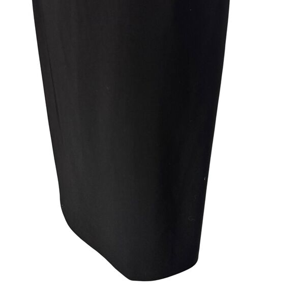 R&M Richards Petite Womens Black Ruffle 3D Stretch Sheath Whimsigoth Dress 8P - Picture 8 of 16